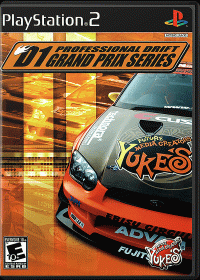 D1 Professional Drift Grand Prix Series JP Playstation 2 JP box art